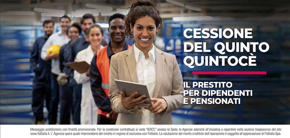 Agenzia Finbelvi Srl Fiditalia | Monza, Milano, Legnano, Sesto San Giovanni, Como, Varese, GALLARATE | Banner Quintocè